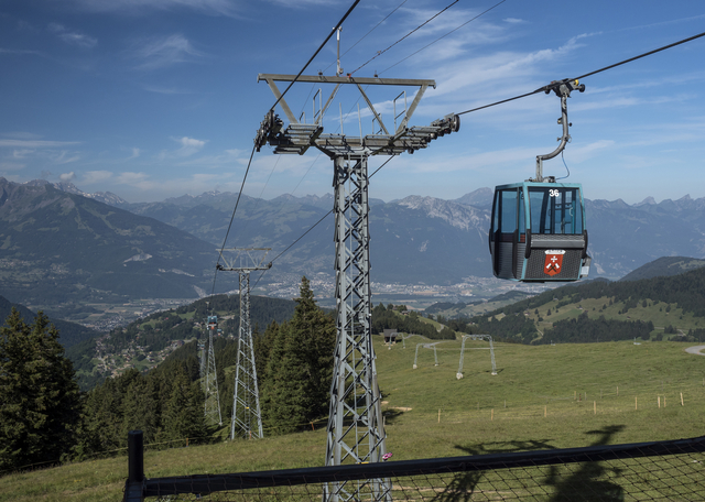 Télécabine des Chaux - été- Gryon - Nathalie Racheter