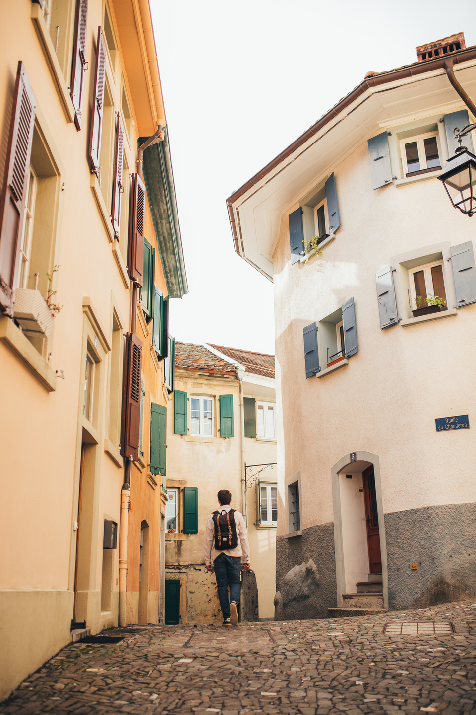 Die Altstadt von Montreux