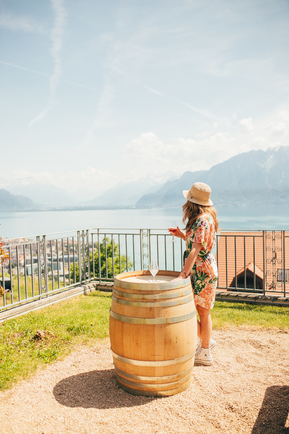 Weinverkostung in Lavaux