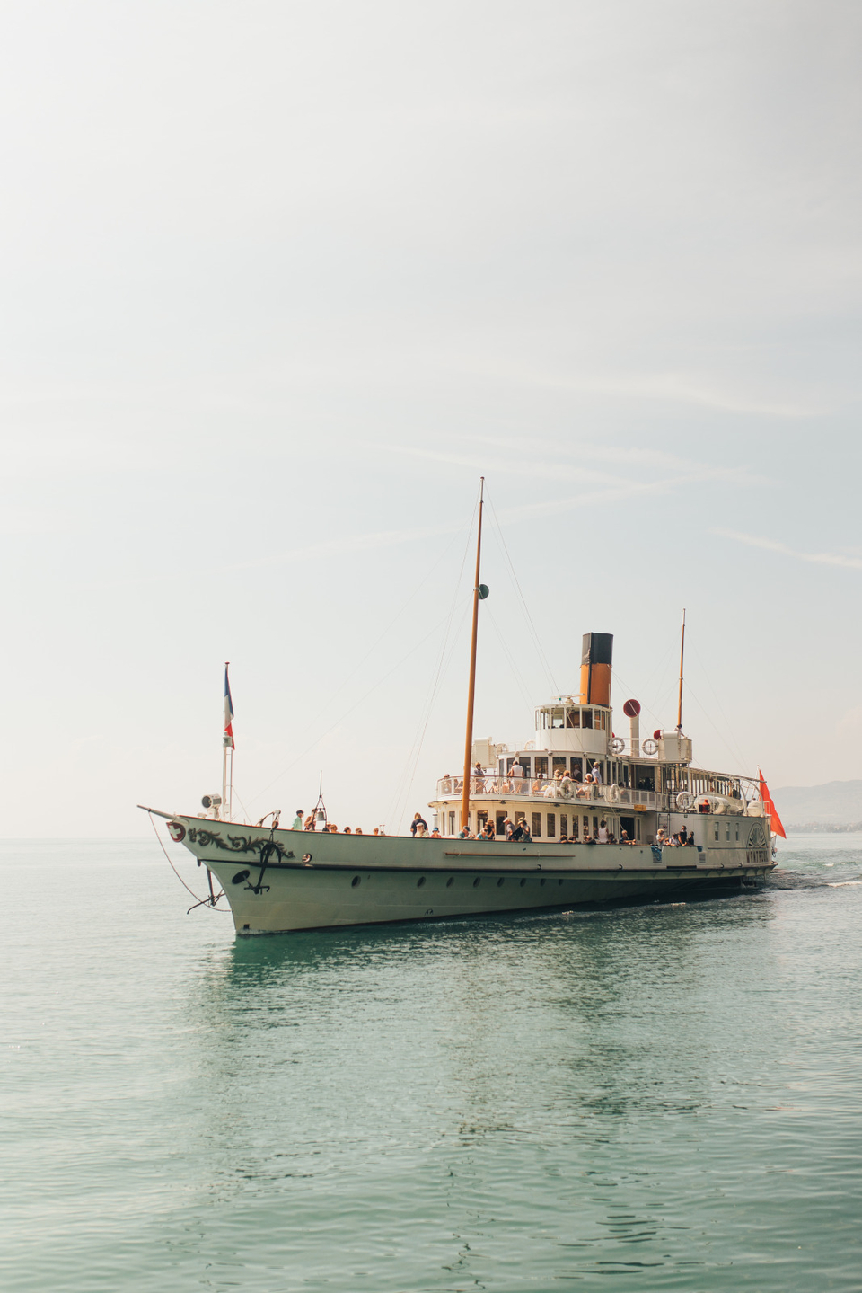 Das Schiff "Montreux" im Stil der Belle Époque