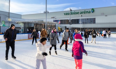 Les patinoires de la Vaudoise aréna rouvrent leurs portes