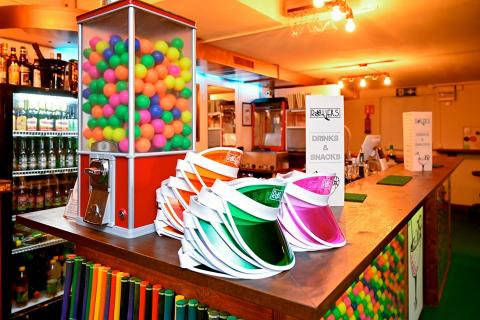 Rollers – bar et minigolf