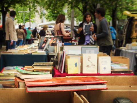 Marché aux puces de Plainpalais