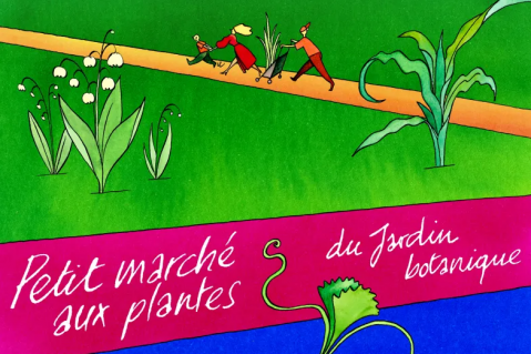 Petit marché aux plantes du Jardin botanique