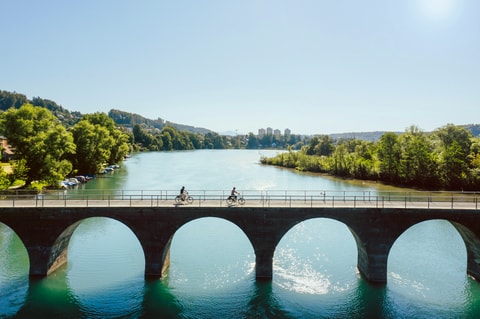 Tour autour de la ville de Berne à e-bike