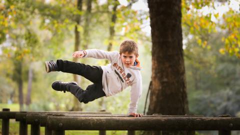 Parcours Ninja à Avry Centre