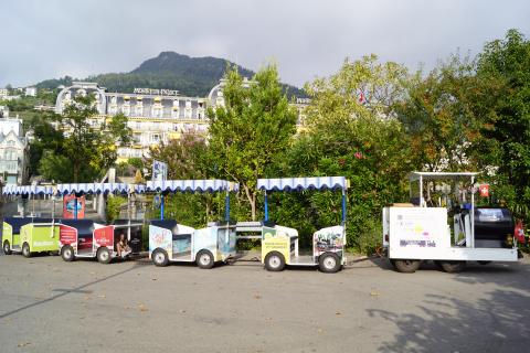 Petit train des quais de Montreux