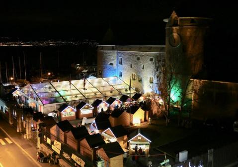 Marché de Noël au château de Morges