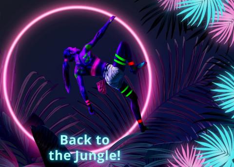 Totem Black Light Party
