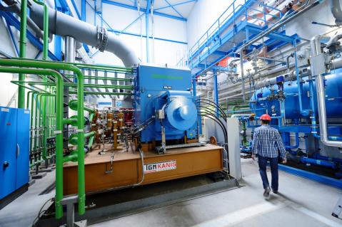 Visite de la centrale de biomasse Enerbois