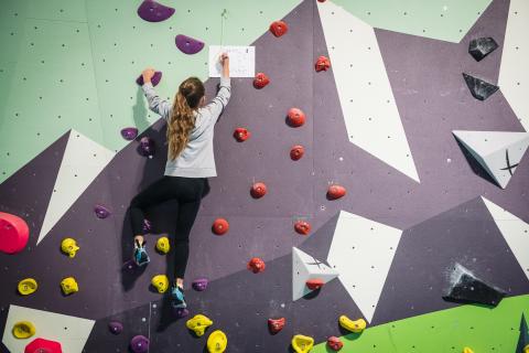 Camp d&rsquo;escalade des vacances de février chez TOTEM