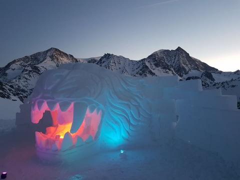 Rencontre avec le sculpteur sur neige Marcio Morais – Evolène