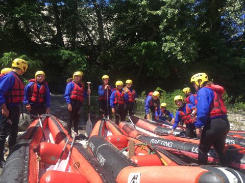 Camp de Pâques de Rafting-Loisirs