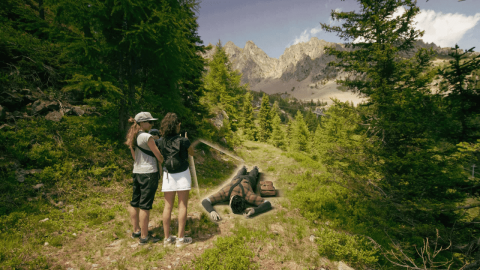 Jeu de piste en réalité augmentée « La roche maudite » à La Creusaz
