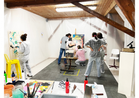 Zone Créative, le jeu des artistes à Courtelary