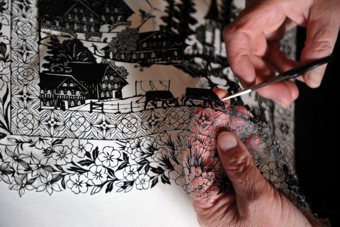 Initiation au découpage aux ciseaux