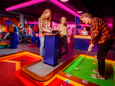 Swing : interactive mini golf