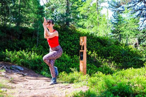 Sentier yoga de Chandolin (VS)
