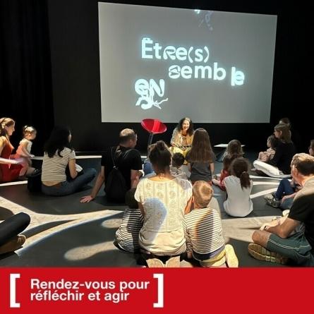 Parcours découverte pour enfants et familles – Expo « Être(s) ensemble »