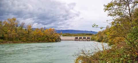 Le barrage de Verbois