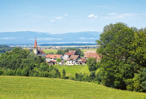 Tour autour d&rsquo;Echallens à e-bike