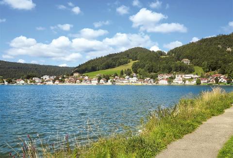 Tour autour du Lac de Joux à e-bike