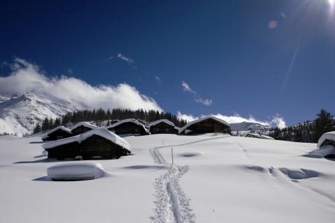 Raquettes à Rothwald