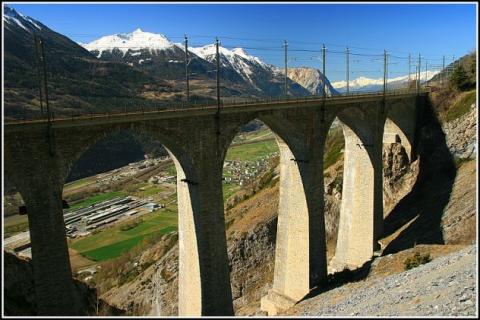 Rampe sud du Lötschberg