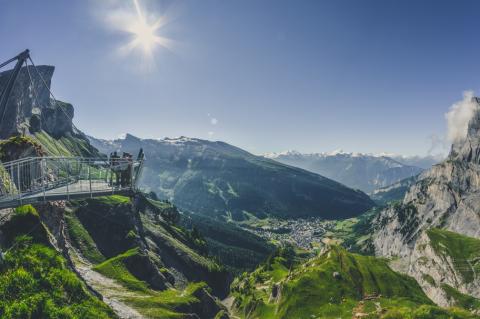 Plateforme panoramique de la Gemmi