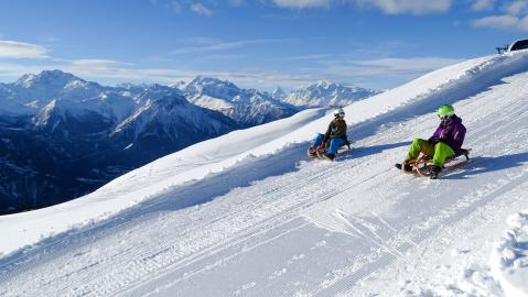 Piste de luge de Moosfluh