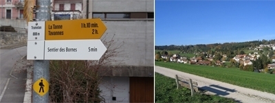 Sentier des Bornes