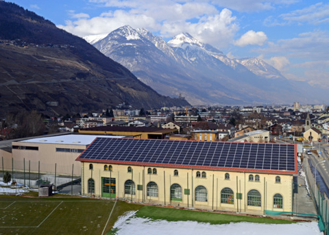 Balade depuis la centrale électrique de Martigny