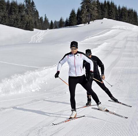 Balade à ski de fond dans la Vallée de Joux