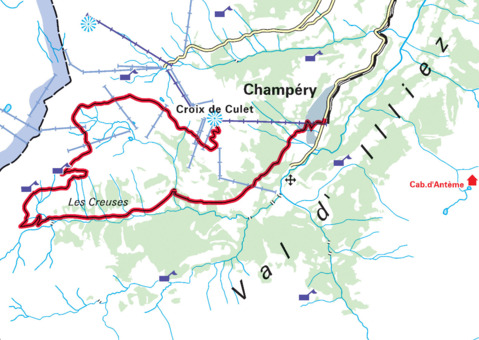 Balade à vélo autour de Champéry