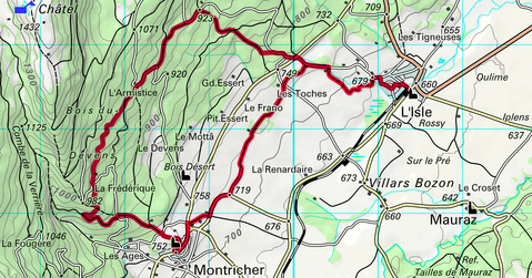 Balade champêtre au pied du Jura