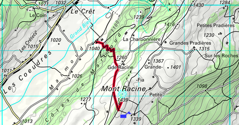Sentier des statues