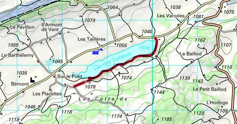 Balade au lac des Taillères