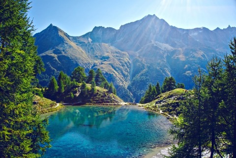Lac Bleu d&rsquo;Arolla