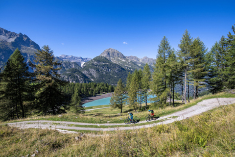 Tour de la vallée du Trient à e-bike