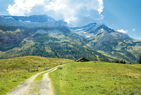 Tour au-dessus des Diablerets à e-bike