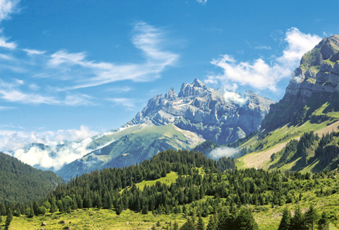 Tour au-dessus de Champéry à e-bike