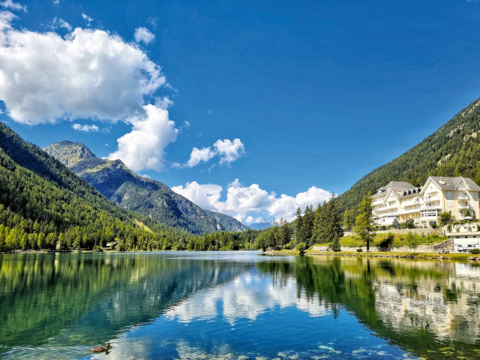 Tour autour du lac de Champex à e-bike