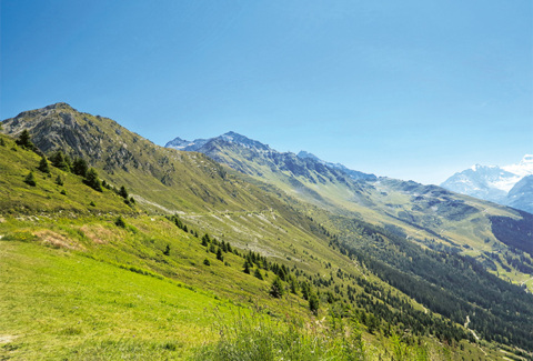 Tour à Verbier à e-bike