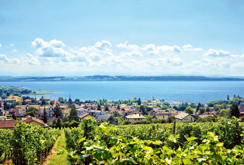 Tour entre Neuchâtel et Chaumont à e-bike