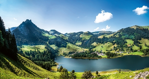 Du lac Noir à la verte Gruyère