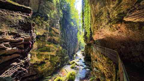 Les gorges du Taubenloch