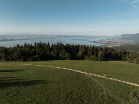 Sur la montagne des Neuchâtelois en gravel