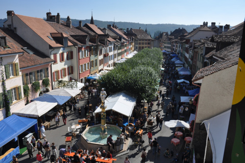 Fête de la brocante du Landeron (NE)