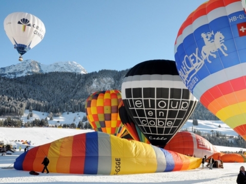 34e Festival de ballons – Château d&rsquo;Oex