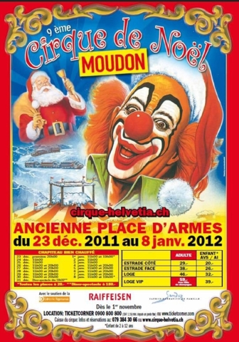 Cirque de Noël – Moudon
